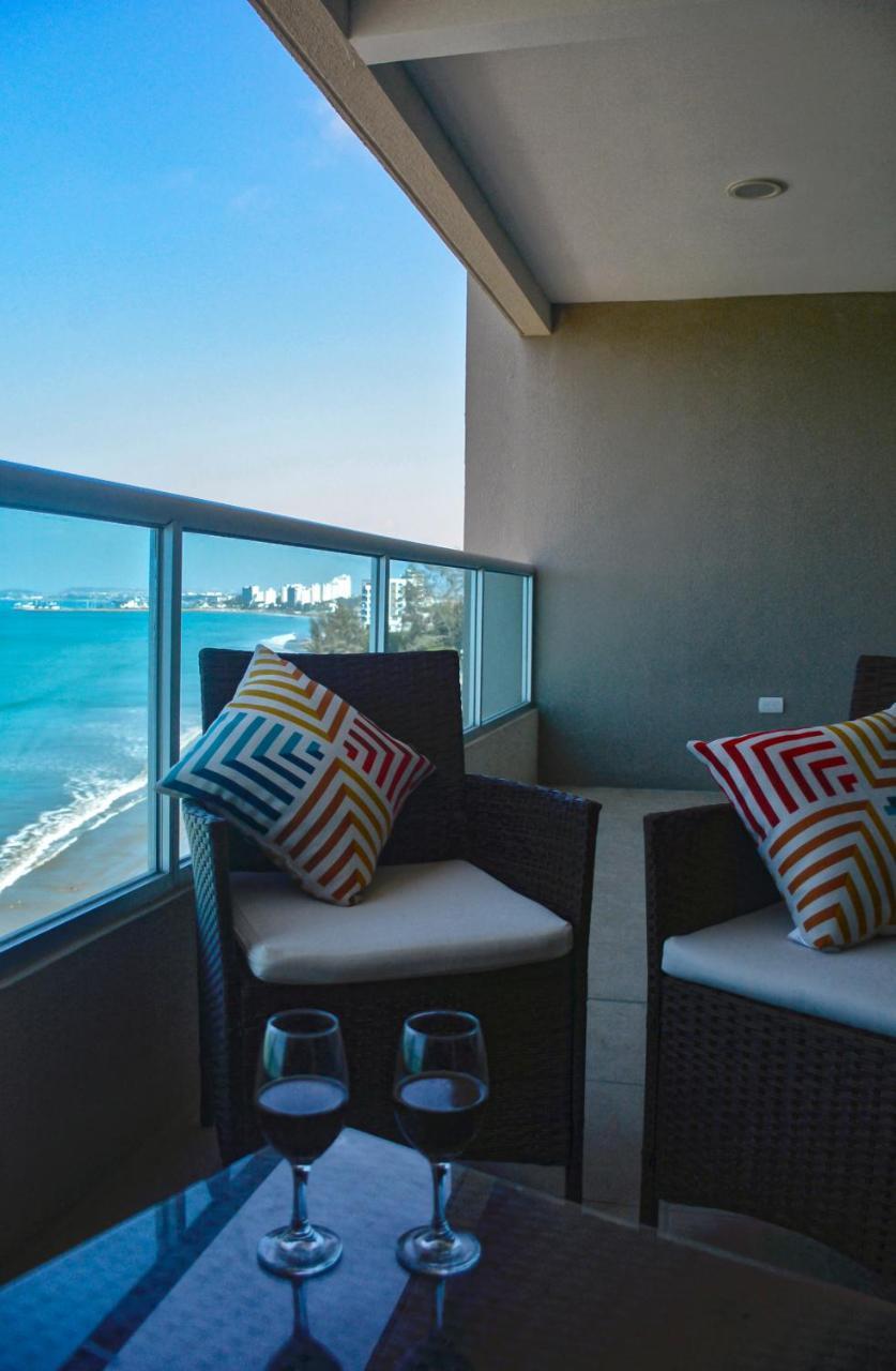 Lindo Departamento Al Pie De Playa Edificio Torre Oceanica Lejlighed Salinas  Eksteriør billede