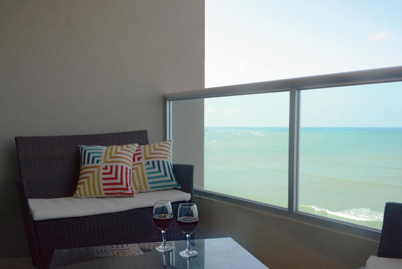 Lindo Departamento Al Pie De Playa Edificio Torre Oceanica Lejlighed Salinas  Eksteriør billede