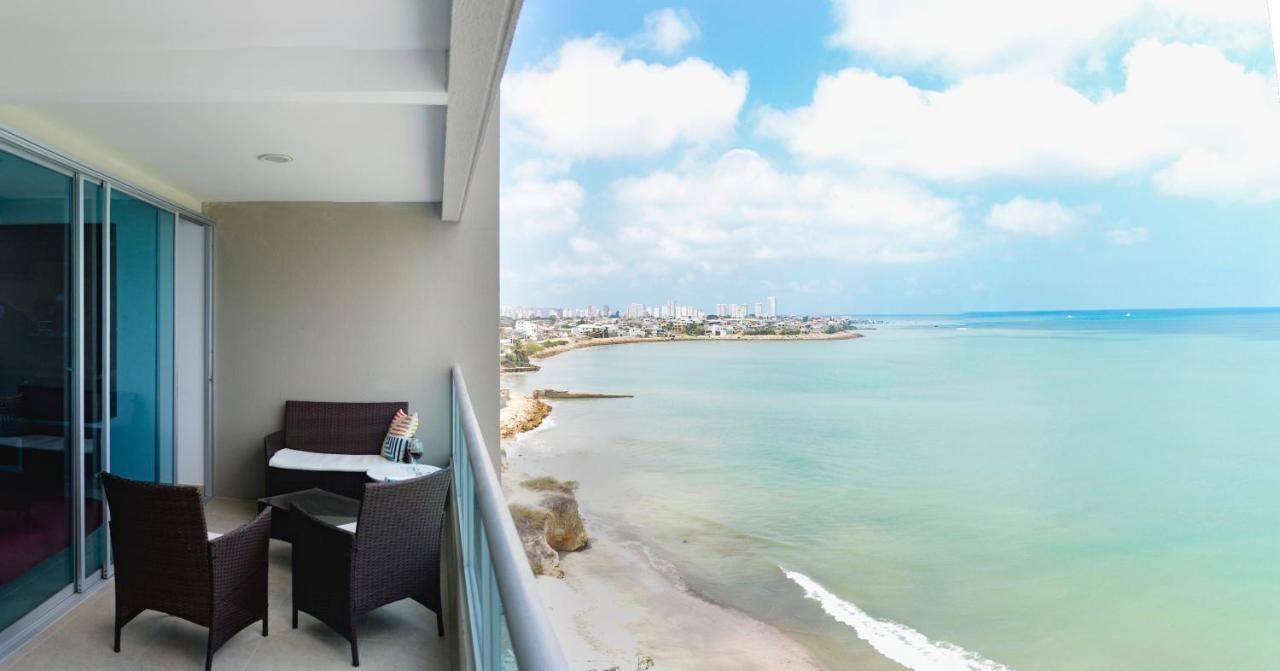 Lindo Departamento Al Pie De Playa Edificio Torre Oceanica Lejlighed Salinas  Eksteriør billede